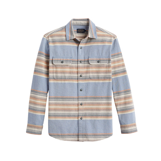 Pendleton Men's Beach Shack Indigo Button Down Shirt