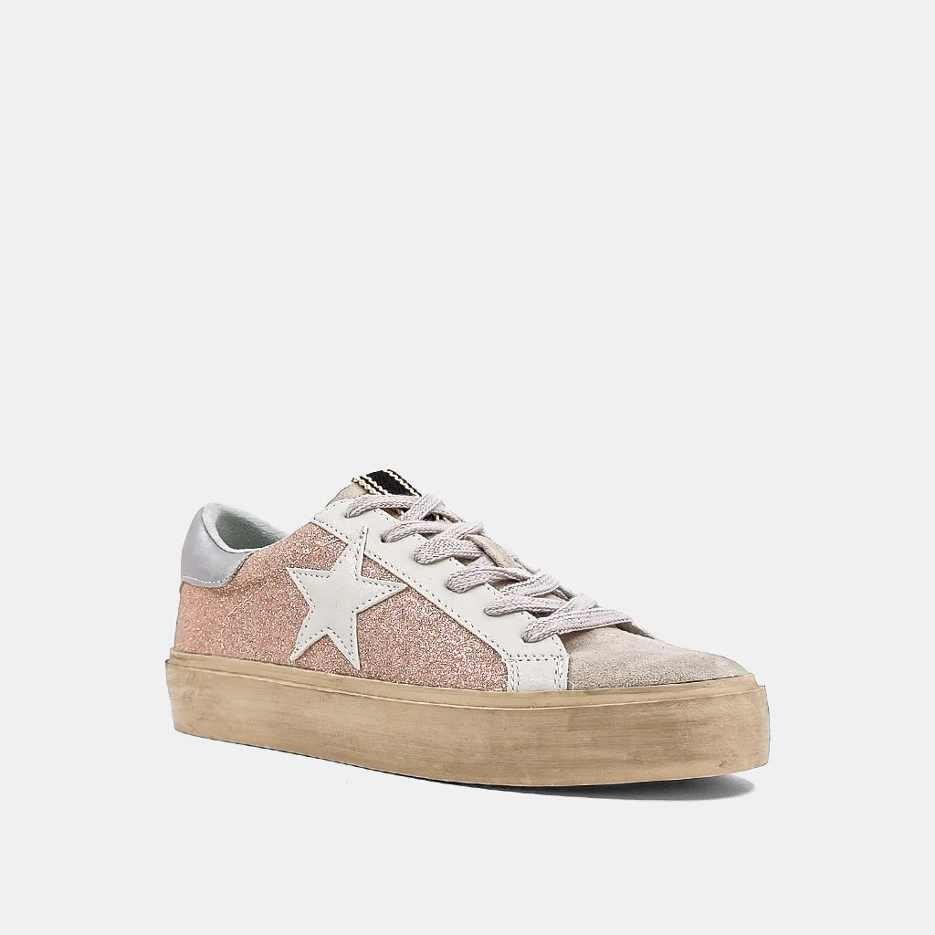 Shushop Reba Champagne Glitter Sneaker – Cowboy Headquarters