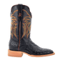 R. Watson Black Full Quill Ostrich Boot