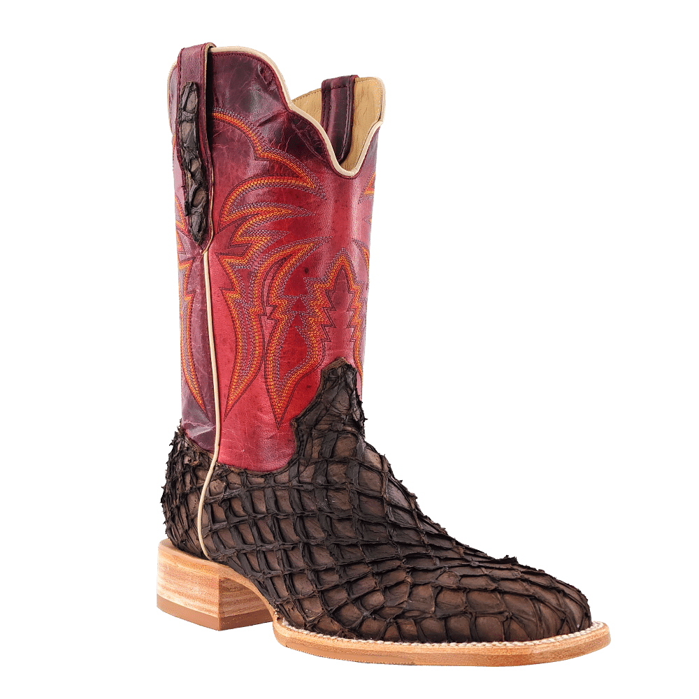 R. Watson Chocolate Pirarucu Boot