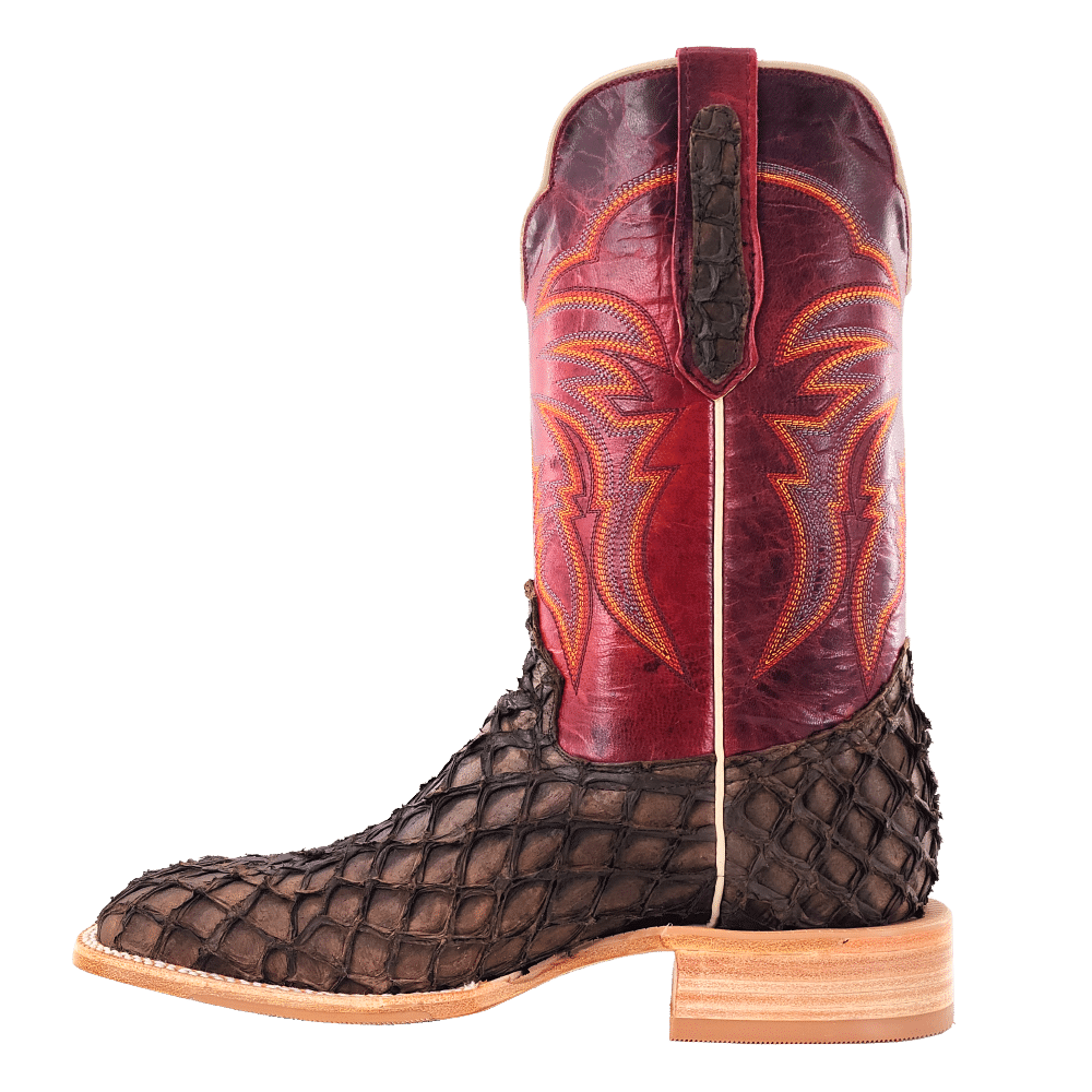 R. Watson Chocolate Pirarucu Boot