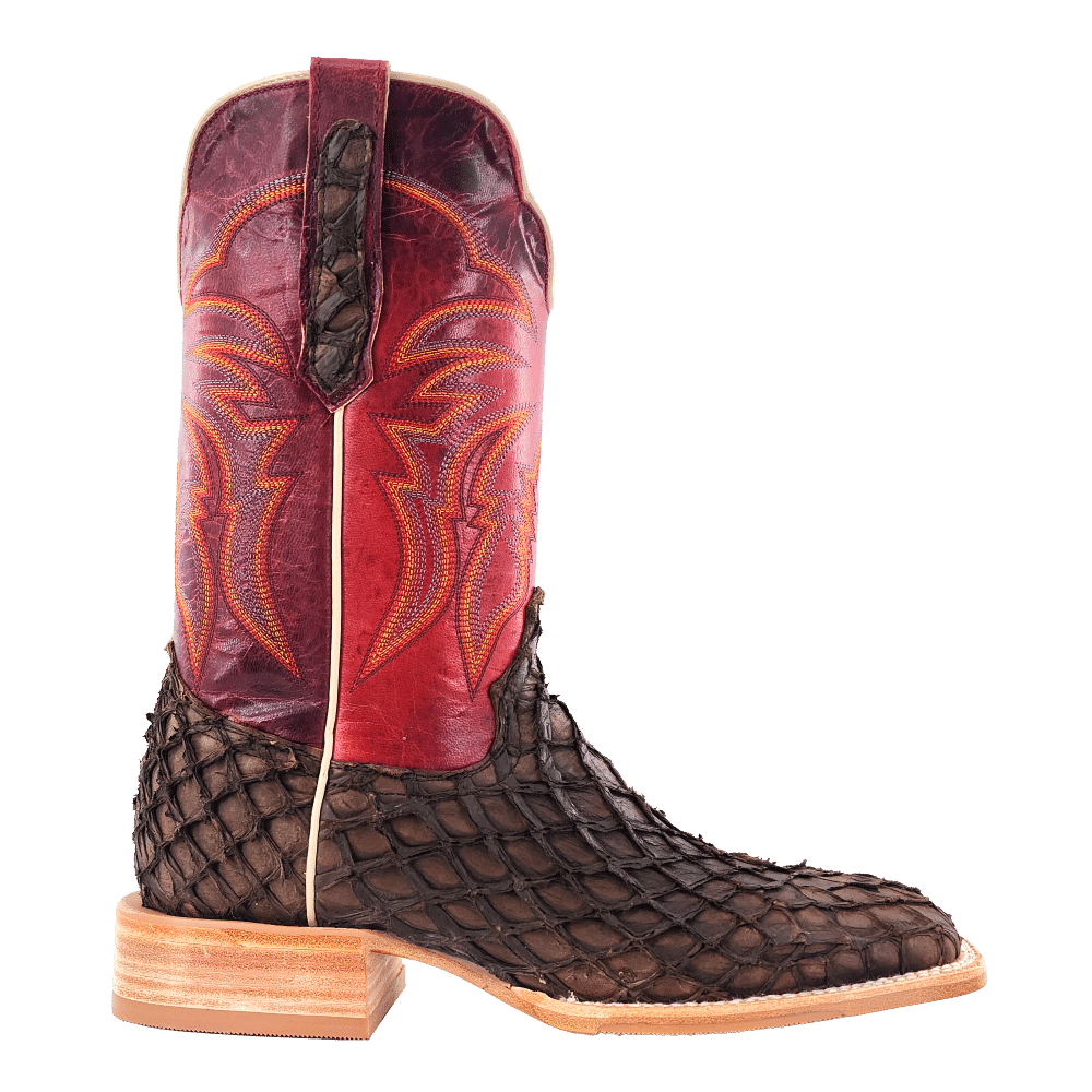 R. Watson Chocolate Pirarucu Boot