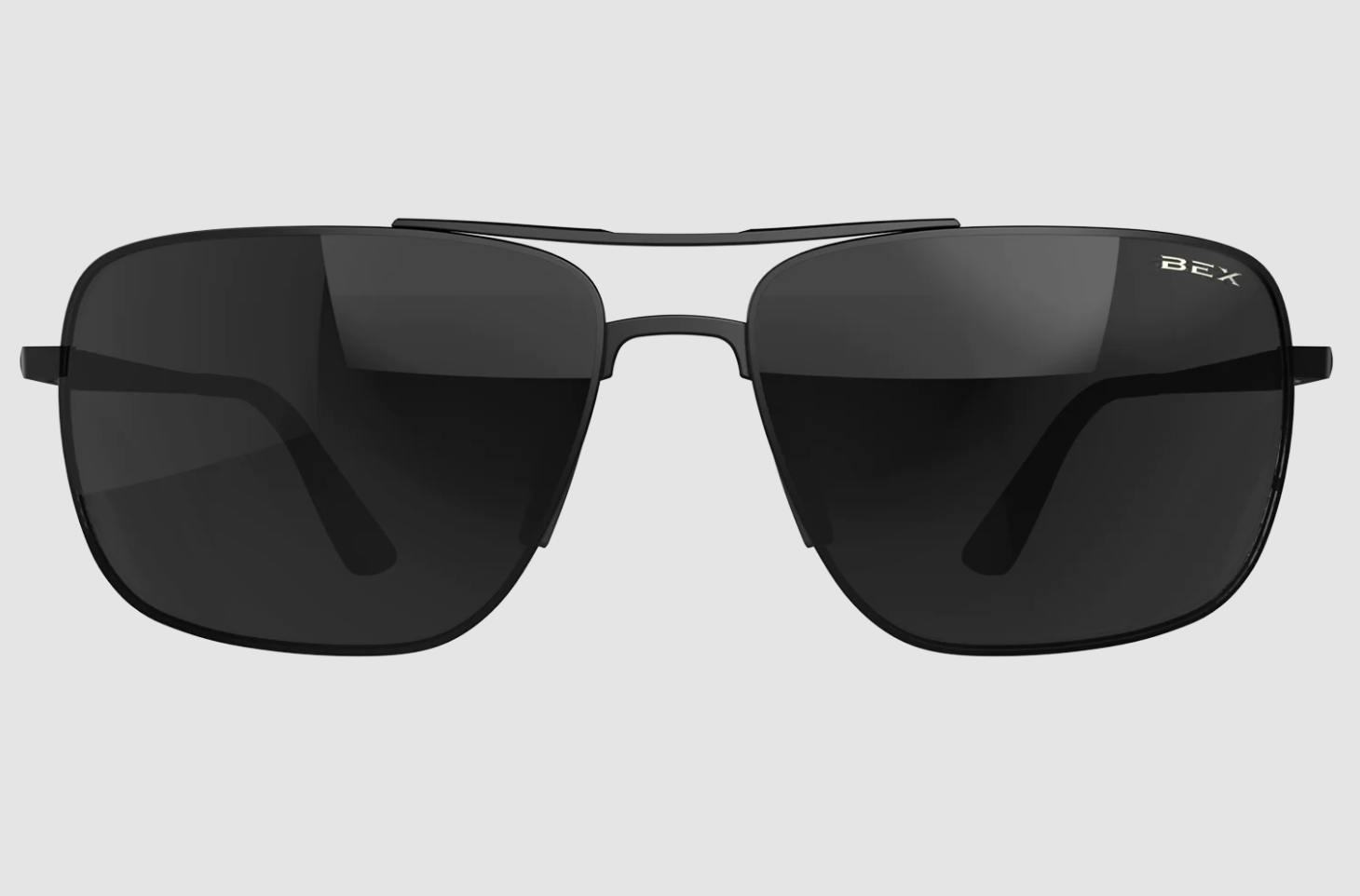 Bex Porter Sunglasses Matte Blk Gray