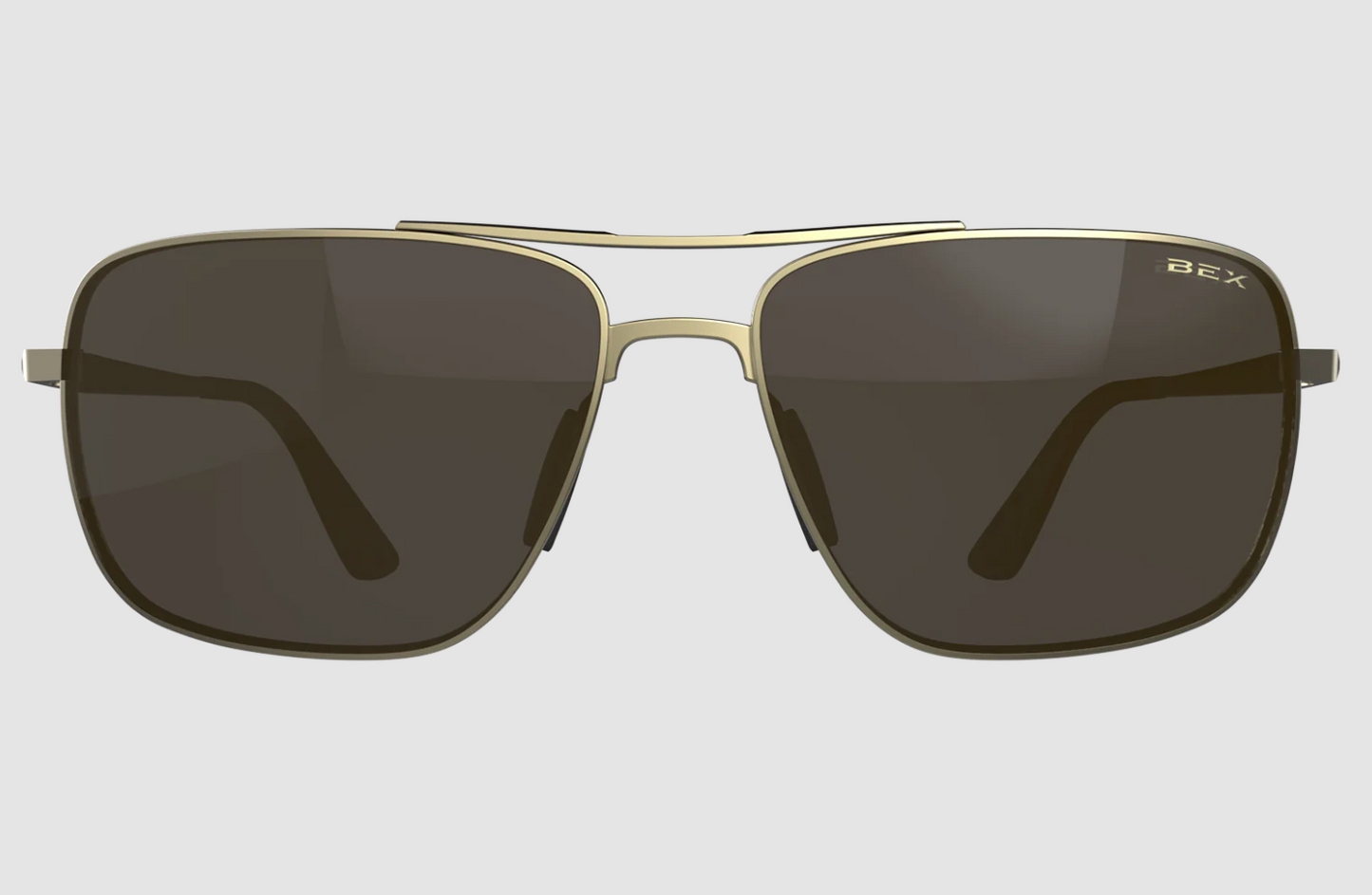 Bex Porter Sunglasses Matte Gold Brn