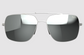Bex Wing Sunglasses Matte Slvr Gray Slvr