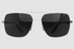 Bex Wing Sunglasses Matte Slvr Gray