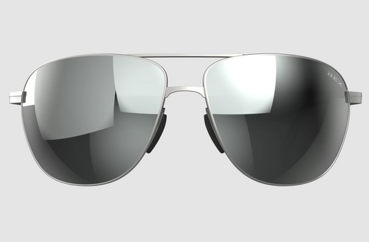 Bex Nova Sunglasses Matte Slvr Gray Slvr