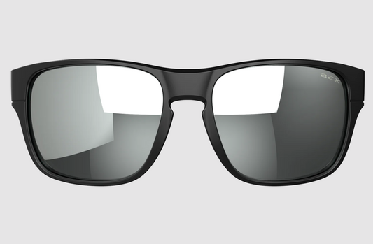 Bex Mica Sunglasses Black Gray Slvr