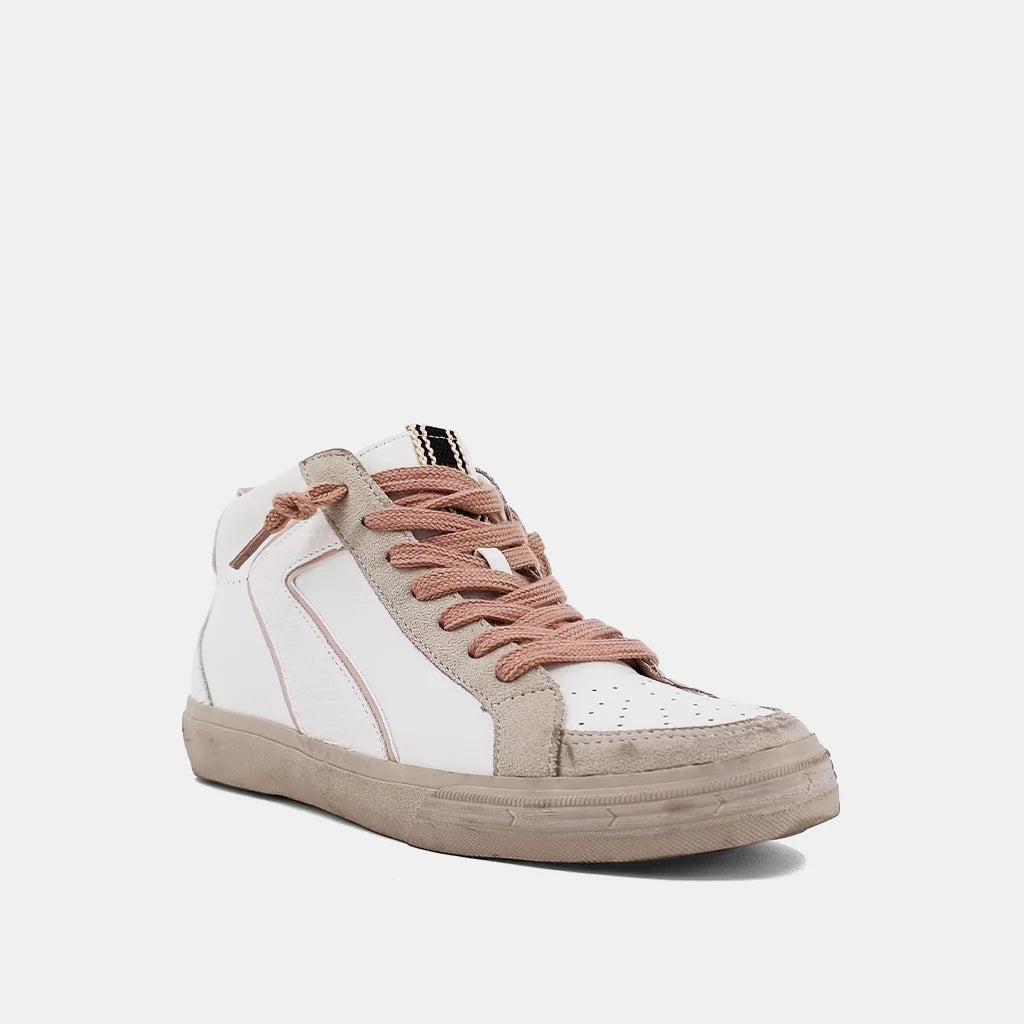 Shu Shop Sandy Bone Snake Sneaker