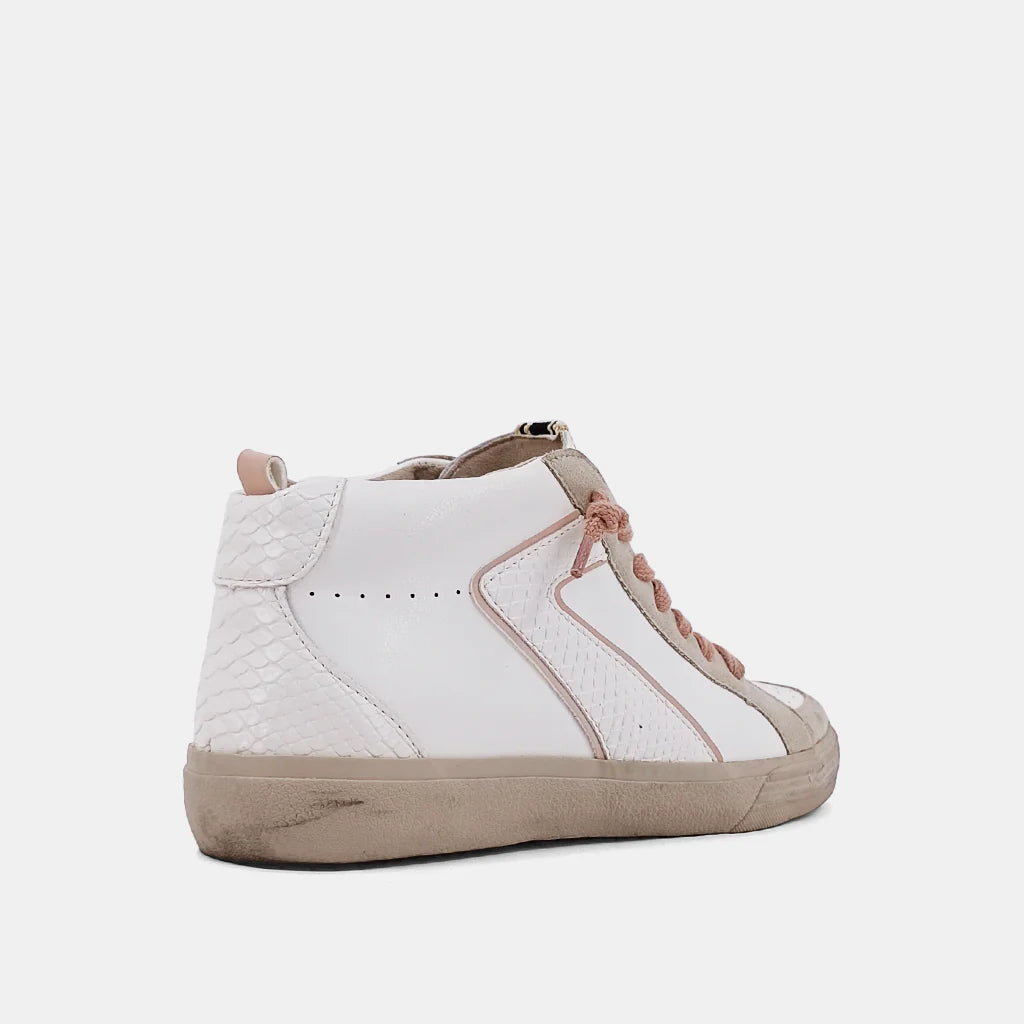 Shu Shop Sandy Bone Snake Sneaker