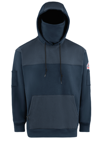 Mens Flame Resistant Relentless Navy Hoodie Navy MD