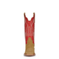 R. Watson Cherry Red Sand Roughout Boot