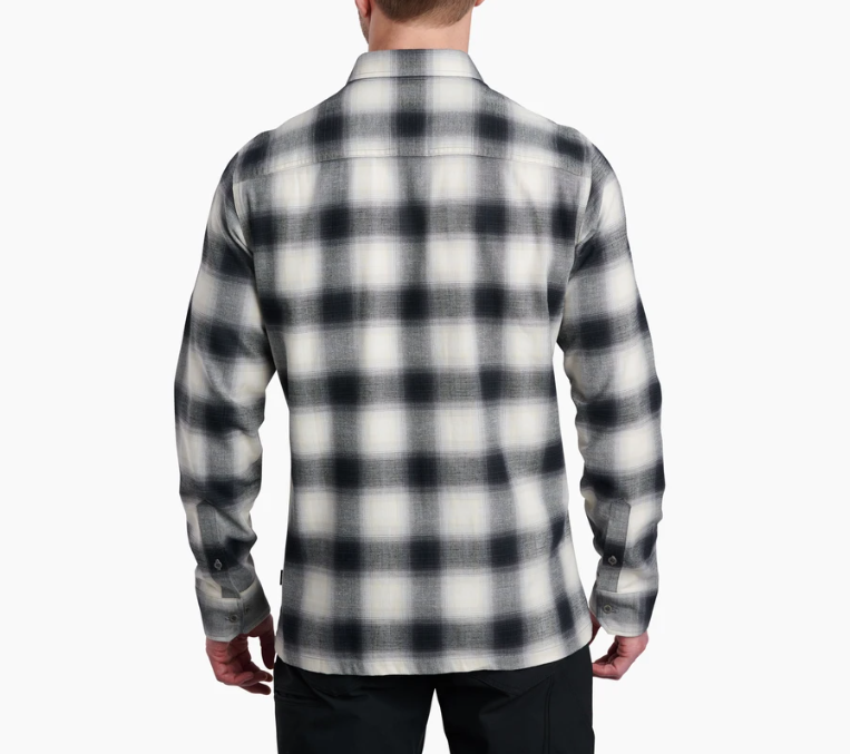 Kuhl Flannel LS Black Sand Shirt