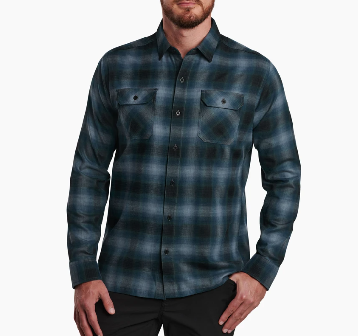 Kuhl Flannel LS Mystic Midnight Shirt