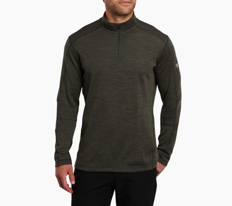 Kuhl Invigoratr 1/4 Zip Olive Shirt