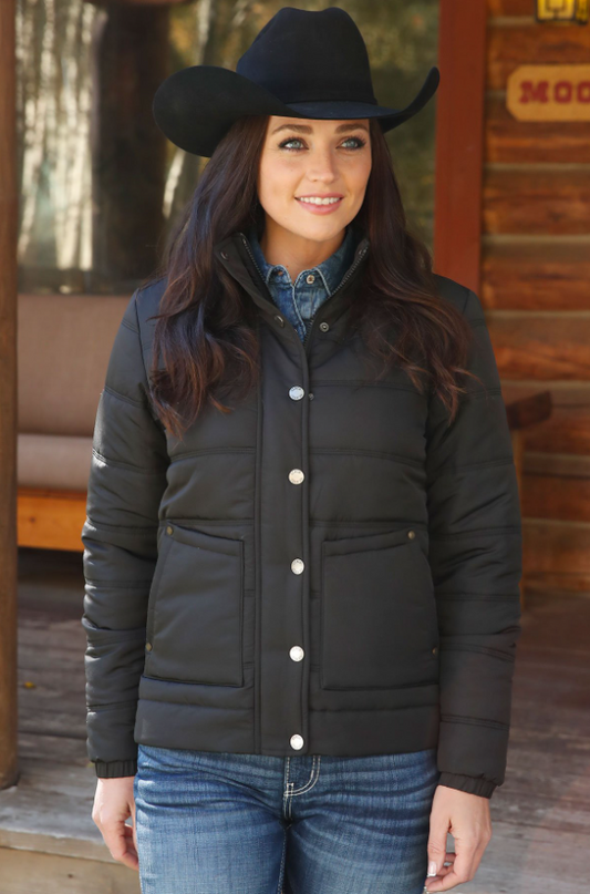 Black Quilted Jacket