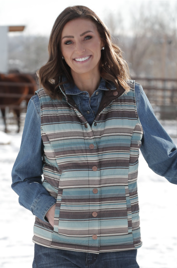 Brown Reversible Vest