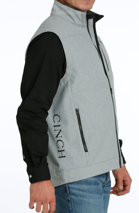 Gray Bonded Vest