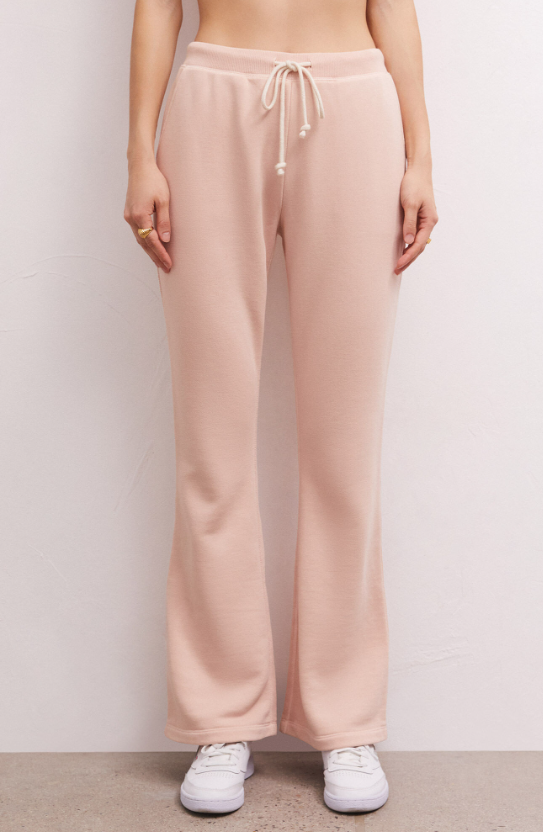 Shane Flare Soft Pink Sweatpant