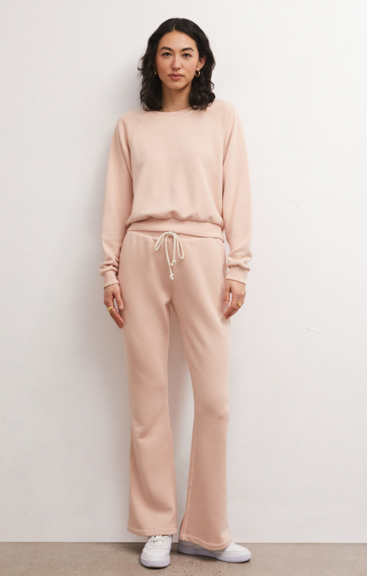 Shane Flare Soft Pink Sweatpant