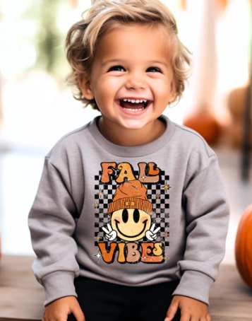Fall Vibes Kids Shirt