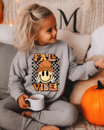 Fall Vibes Kids Shirt