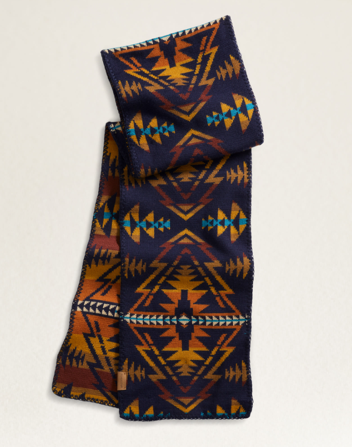 Pendleton Trapper Peak Navy Scarf