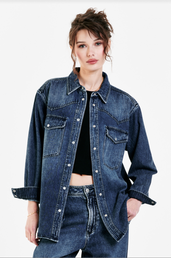 Dear John Naomi Denim Shirt