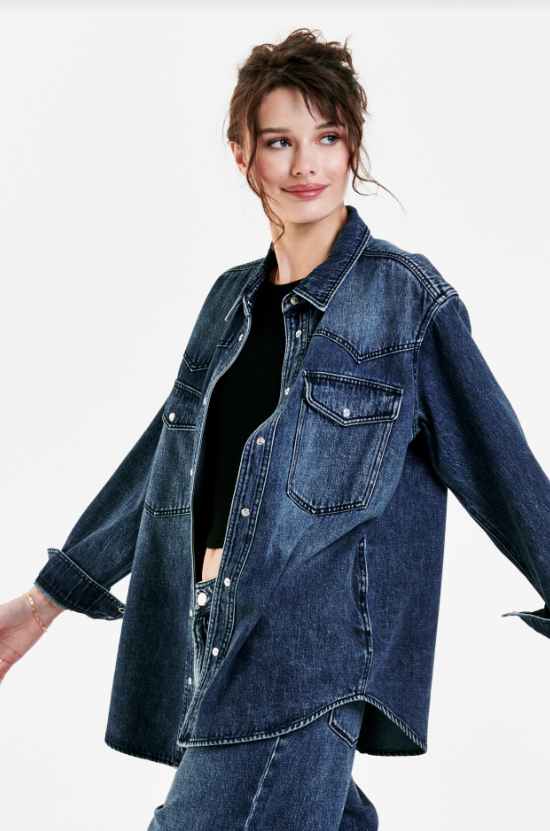 Dear John Naomi Denim Shirt