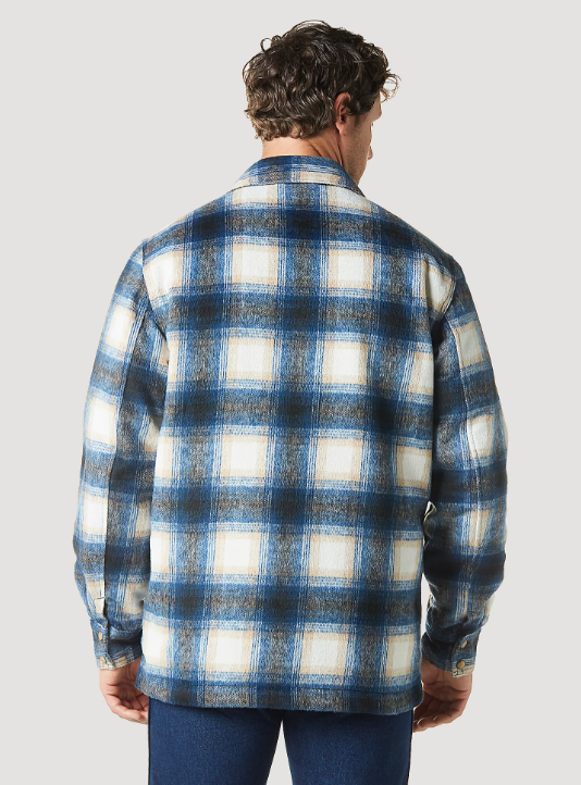 Western Flannel Shirt Jacket