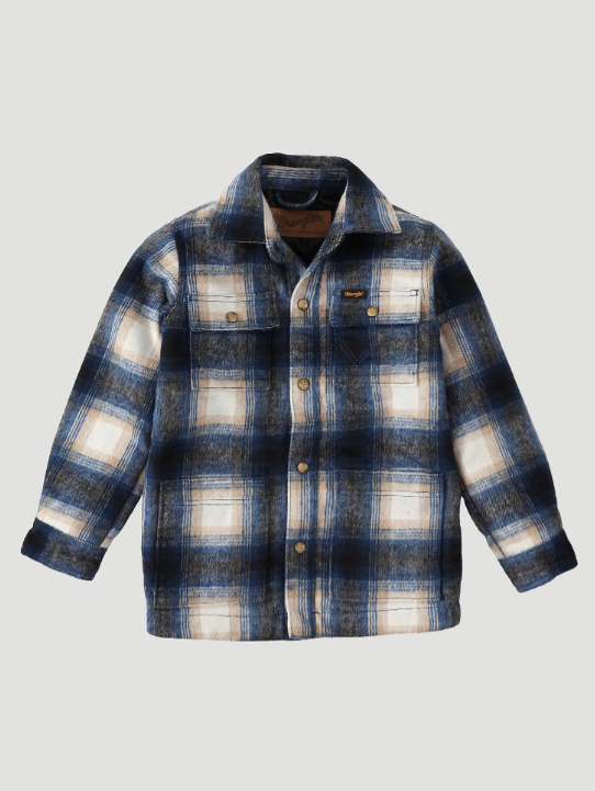 Boys Flannel Shirt Jacket – Cowboy Headquarters