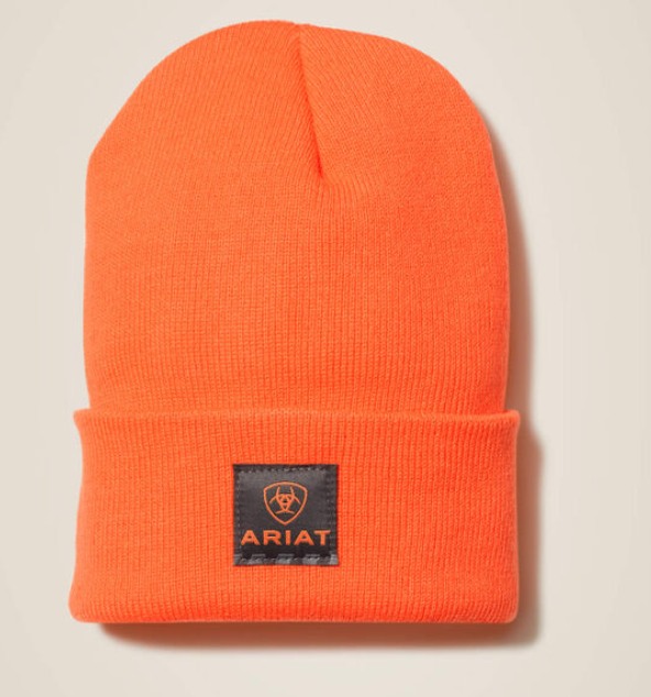 Ariat Rebar Orange Watch Cap Cowboy Headquarters