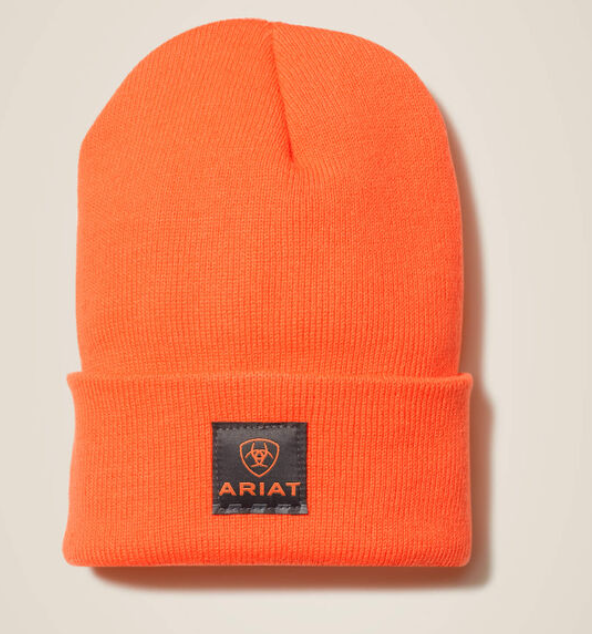 Ariat Rebar Orange Watch Cap