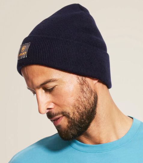 Ariat Rebar Navy Watch Cap