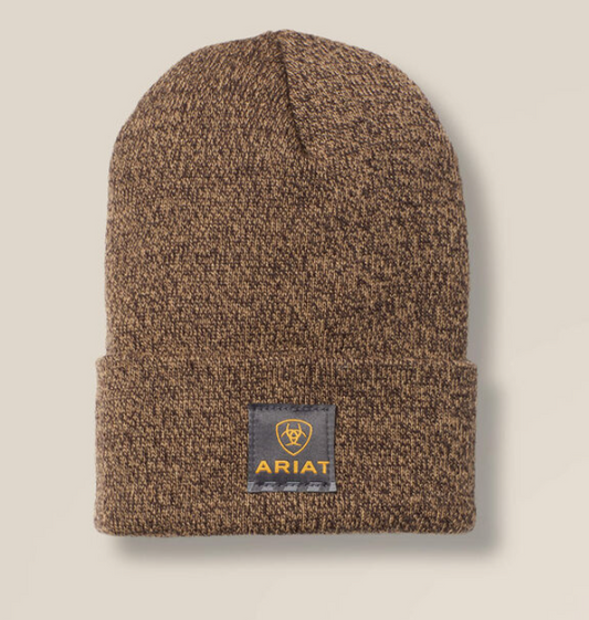 Ariat Brown/Sandstone Rebar Watch Cap