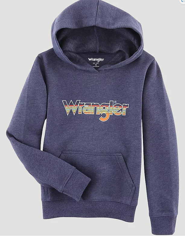 Wrangler Logo Denim Hoodie