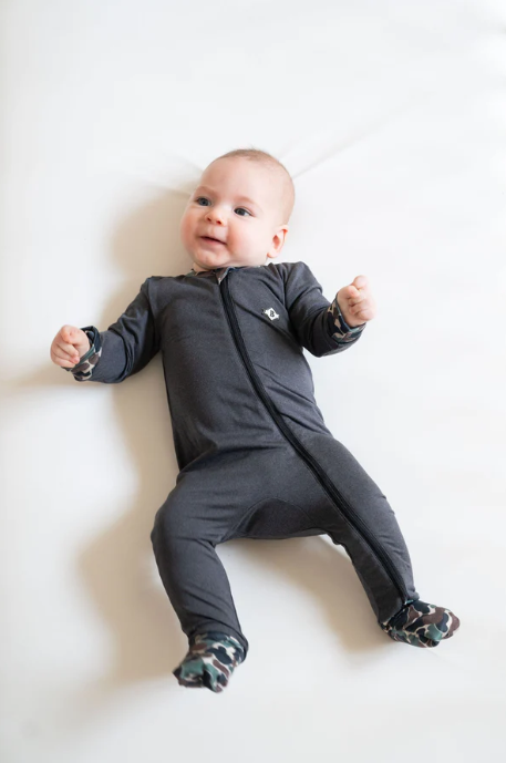 Burlebo Black Baby Onesie