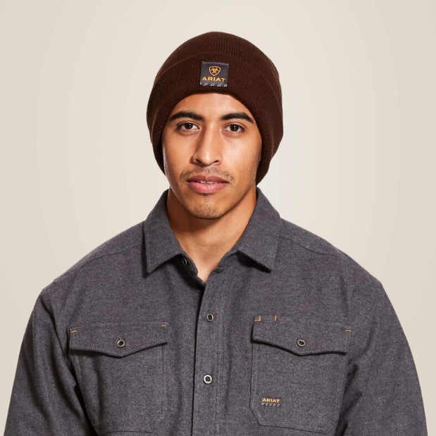 Ariat Rebar Brown Watch Cap