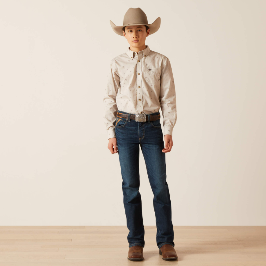 Ariat Boys Beau LS Shirt