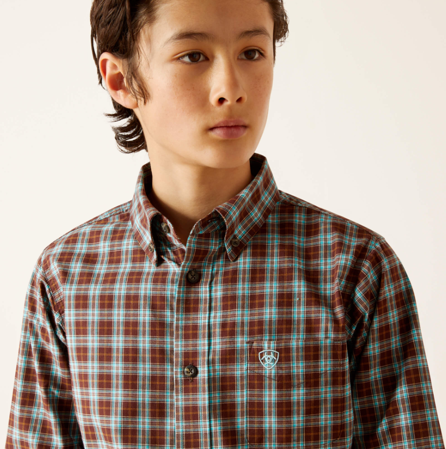 Ariat Boys Pro Series Classic Fit Shirt