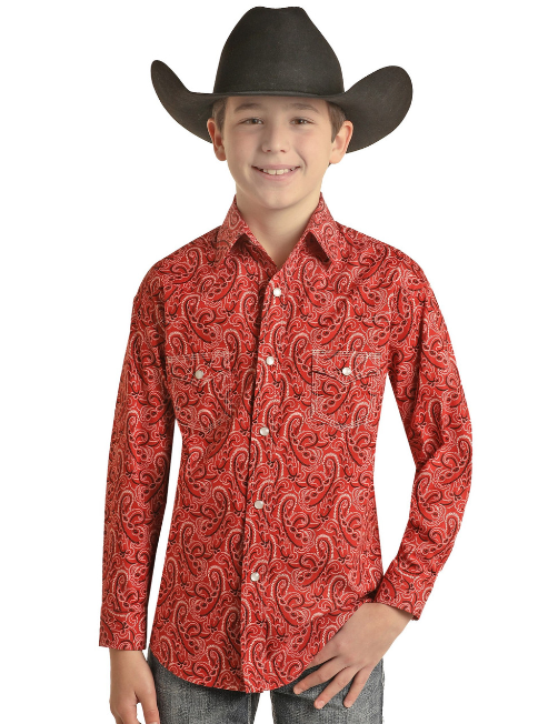 Boys 2025 western shirts