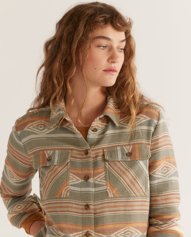 Pendleton Coastline Sage Overshirt