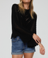Meryl Bell Sleeve Sweater Black S