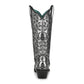 Corral Silver Floral Laser Boot