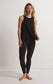 Z Supply Feel the Breeze Tank Top in Black