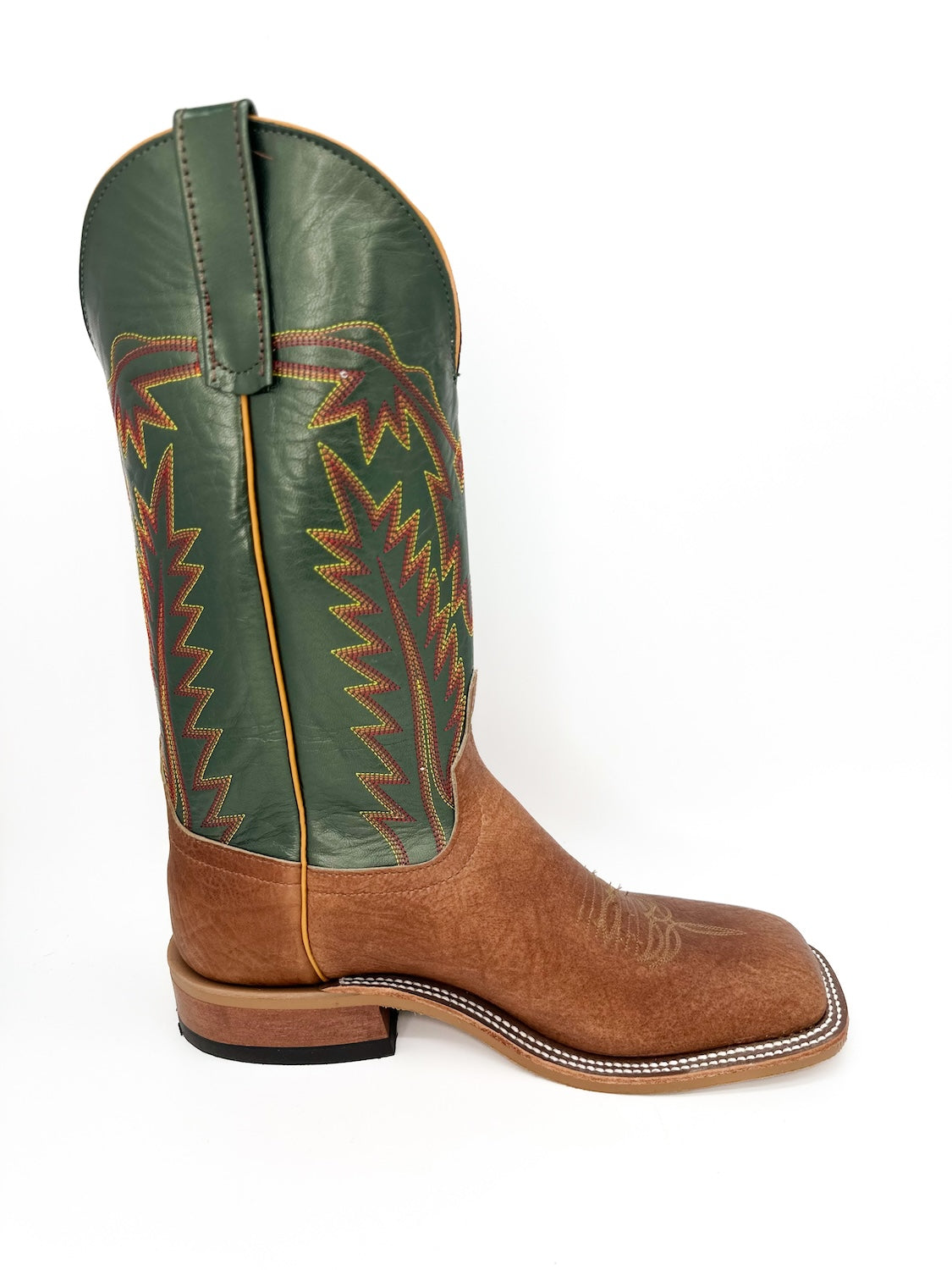 Anderson Bean Gonzales Cognac Twister Green Boot