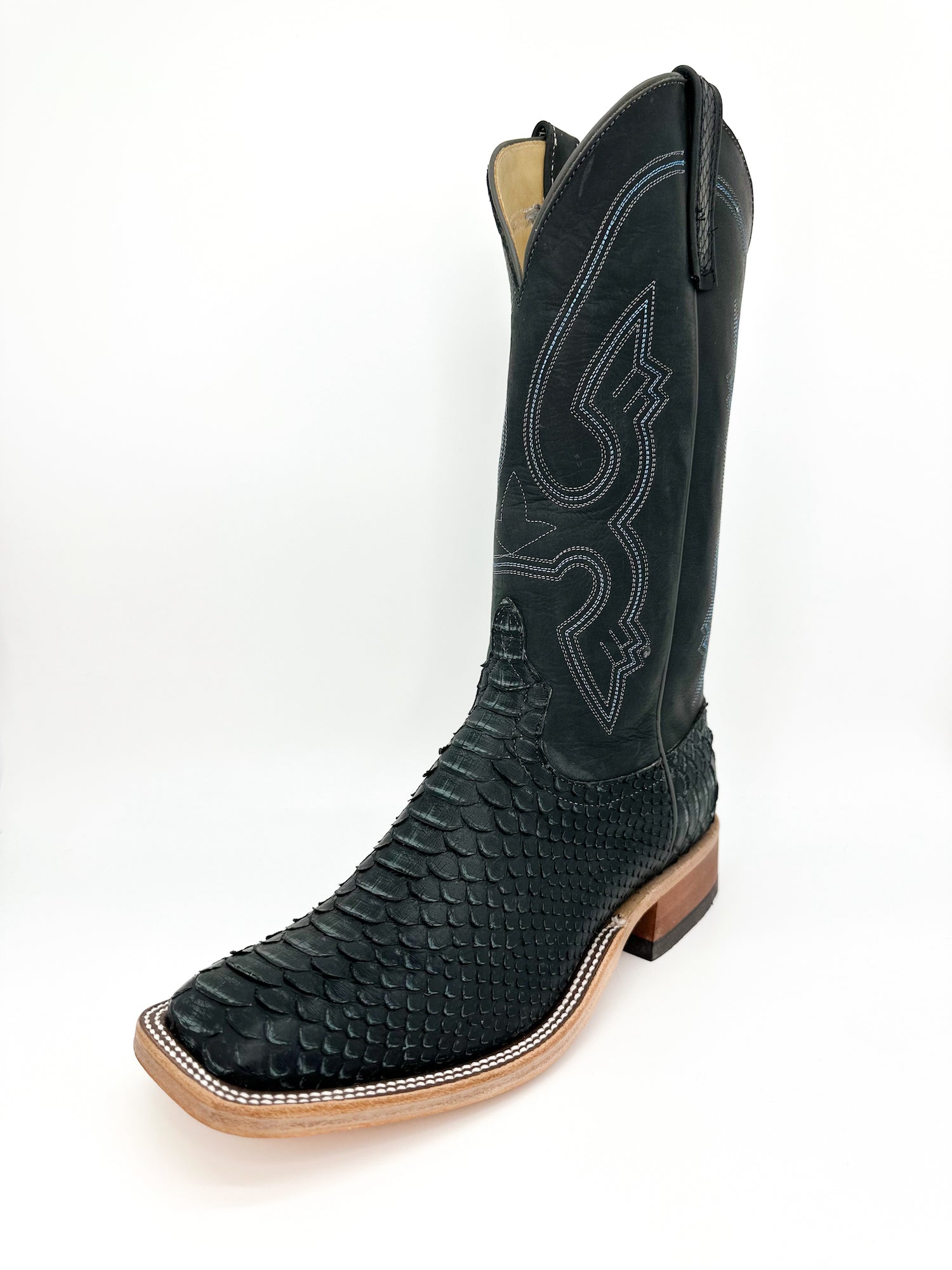 Anderson Bean New York Vintage Python Boot