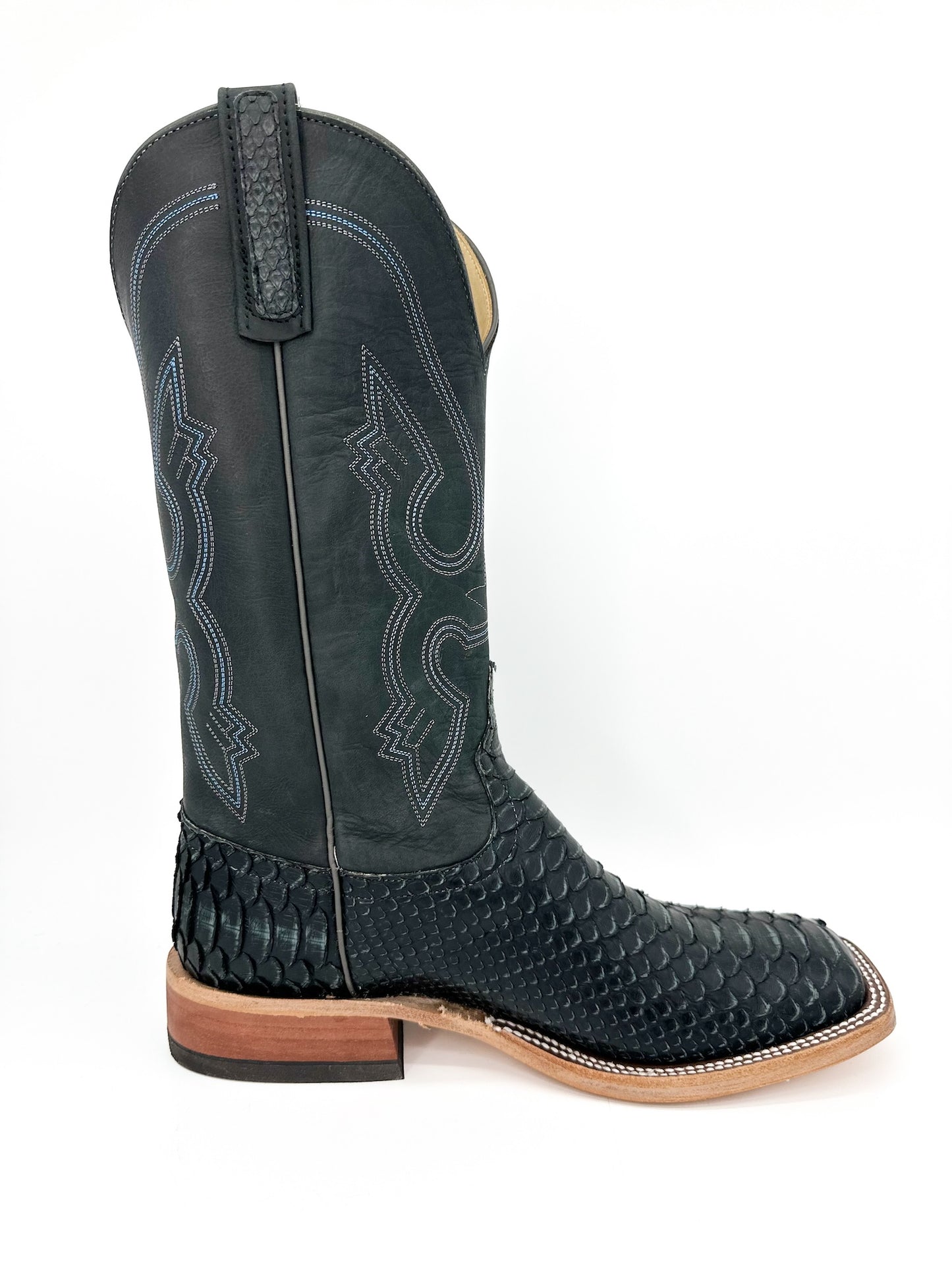 Anderson Bean New York Vintage Python Boot