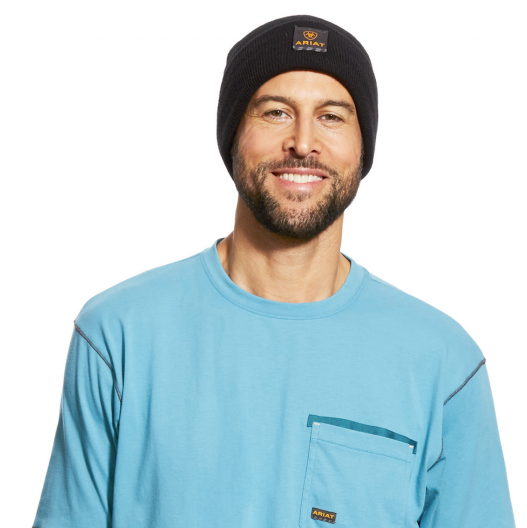 Rebar Watch Cap Black Cowboy Headquarters