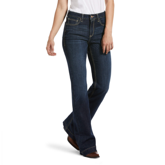 Ariat Ella Rascal Highrise Wide Leg Slim Trouser Jean